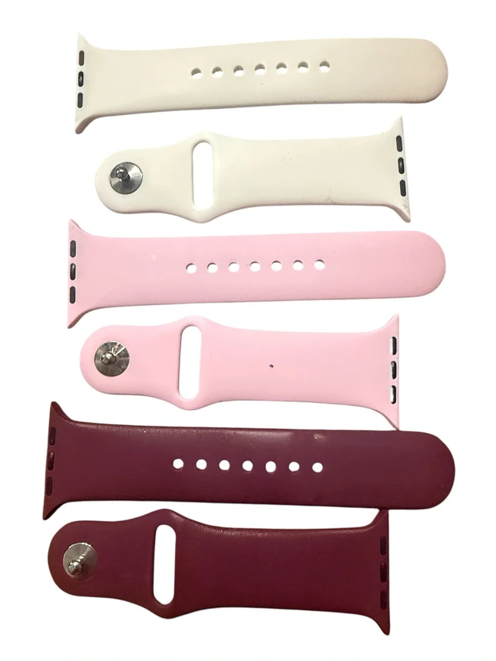 Apple Watch Silicone Replacement Watch Bands Set of Three!